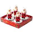 thumbnail image 4 of Bouanq Christmas Decorations Xmas Tree Ornaments Christmas Eve, Christmas Snowman Decoration Candles, Family Decoration, Desktop Decoration, Small Candles Christmas Gifts on Clearance, 4 of 6