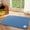 Blue, variant on Pet Feeding Mat Absorbent Dog Cat Mat for Food and Water Easy to Clean Pet Placemats Quick Dry Dog Mat for Messy Drinkers