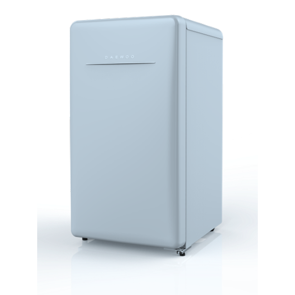 Daewoo 4.4 Cu Ft Retro Mini Fridge FR044RCNL, City Blue