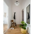 thumbnail image 4 of Mila 14 inch flush mount in black, 4 of 9
