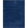 thumbnail image 3 of SAFAVIEH Milan Harlow Solid Plush Shag Area Rug, Navy, 10' x 14' - X-Large - Modern Design, Navy, Non-Shedding & Easy Cleaning, Ultra Plush Thick Pile, Ideal for Living Room, Bedroom, 3 of 13