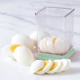 thumbnail image 4 of Cook With Color Speed Slicer Cup, 1.25 Cup Measuring Container with Stainless Steel Blades, Fruit and Vegetable Slicer, Sage, 4 of 5