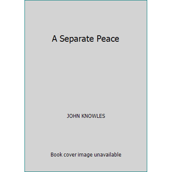 Pre-Owned A Separate Peace (Paperback) 0553104403 9780553104400