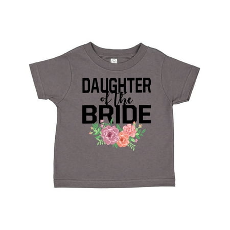 

Inktastic Daughter of The Bride with Flower Illustration Gift Toddler Toddler Girl T-Shirt