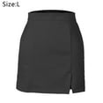 thumbnail image 2 of Women's High Waist Mini Bodycon Skirt, 2 of 5