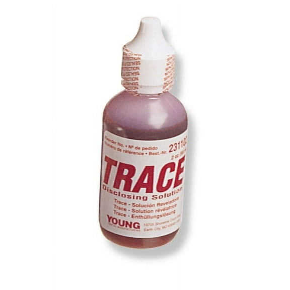 Young Dental 231102 Trace Disclosing Solution 2oz/Bt