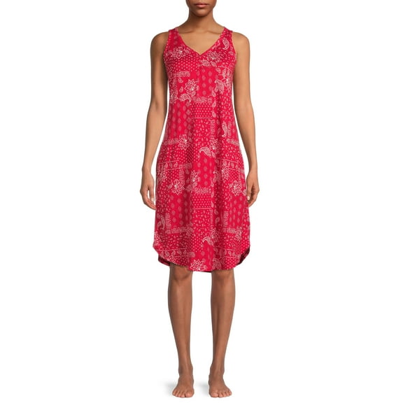 Secret Treasures Women's and Women's Plus Americana Printed Sleepshirt