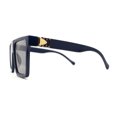 thumbnail image 3 of Squared Mobster Mafia Oversize Rectangular Sunglasses Navy Black, 3 of 4