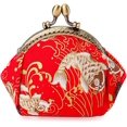 thumbnail image 1 of Monedero de carpa, monedero pequeño de la suerte para mujer, bolso de mano vintage para mujer, 1 of 5