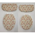 thumbnail image 3 of Beach Seaside Toilet Seat Lid and Tank Cover Set by Penny's Needful Things (Sandy Seashells), 3 of 3