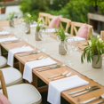 thumbnail image 3 of White Cloth Napkins, Modern Simple White Backdrop Washable and Reusable Dinner Napkins Set of 8, Table Napkin for Kitchen Party Birthday Wedding Hotel Housewarming 20"x20", 3 of 8