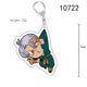 thumbnail image 5 of Llavero con figura de Anime Dragon Ball Goku, llavero acrílico transparente con estampado de doble cara, bonito colgante para mochila, regalos de cumpleaños, 5 of 5