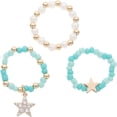 thumbnail image 1 of XYCCA 6 Pcs Montre avec Clous Accessoires Forme Étoile en Alliage-0621, 1 of 5