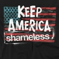 thumbnail image 2 of Shameless T-Shirt Trash Land Unisex Graphic Tee for Men & Women, 2 of 7