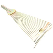 CATIEBYE Multi-Color Foldable Garden Rake with Steel Wire for Soil Loosening, Leaves Cleaning, Outdoor Yard and Lawn Tool