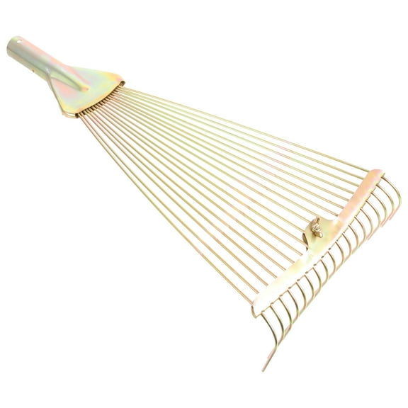CATIEBYE Multi-Color Foldable Garden Rake with Steel Wire for Soil Loosening, Leaves Cleaning, Outdoor Yard and Lawn Tool