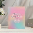 thumbnail image 5 of Bright 3D Popup Celebration Card Memorable Event Popup Greetings Card Feature Festival Plush Bear Decoration, 5 of 5