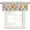 White, variant on Colorful Daisy Floral Valances for Windows Farmhouse Kitchen Curtains Valances Rod Pocket Valance Curtains for Windows Spring Flowers Botanical Leaves Rustic Valances for Bathroom Bedroom 42"x12"