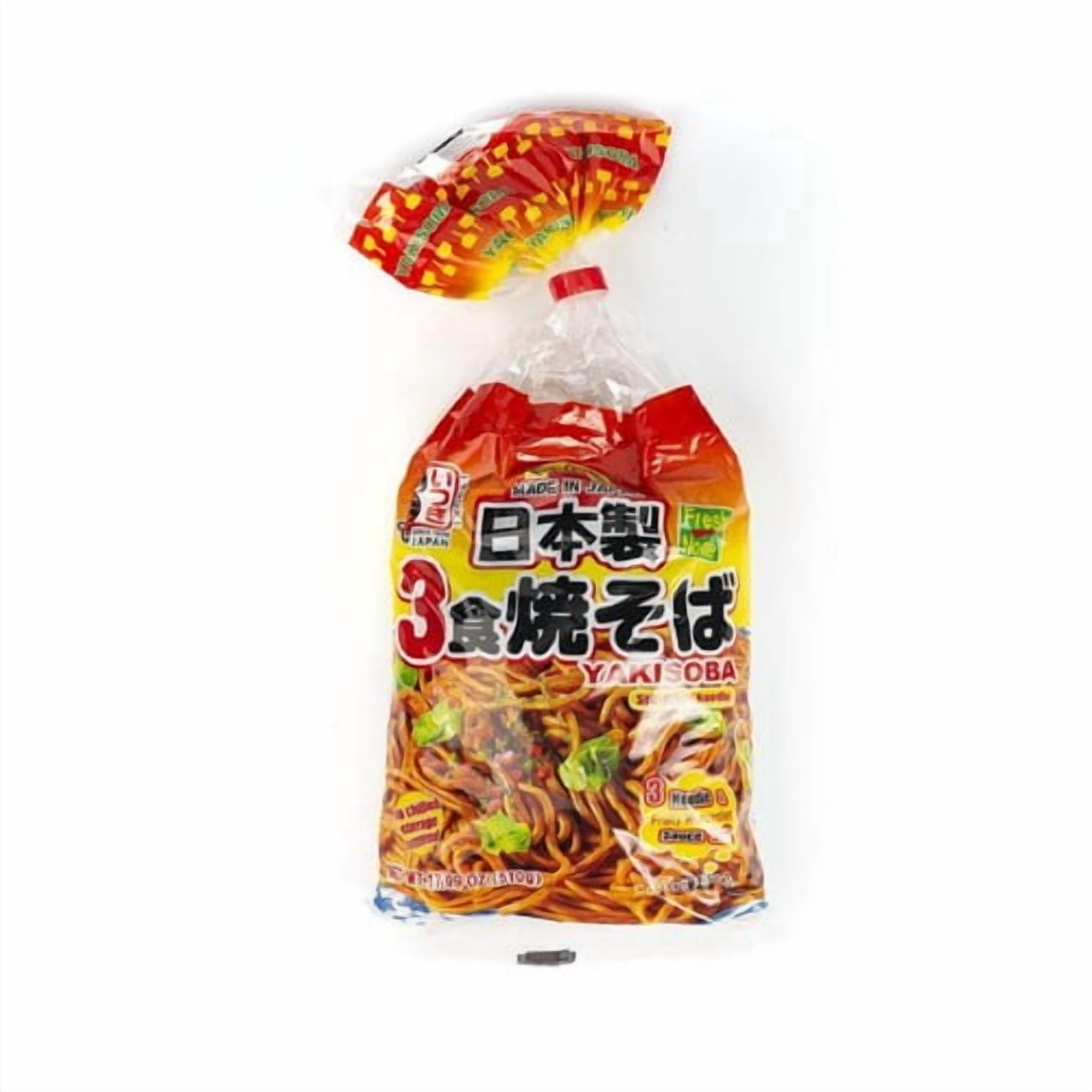 Itsuki Yakisoba Stir Fry Noodles 510g, British Import (Pack of 2)