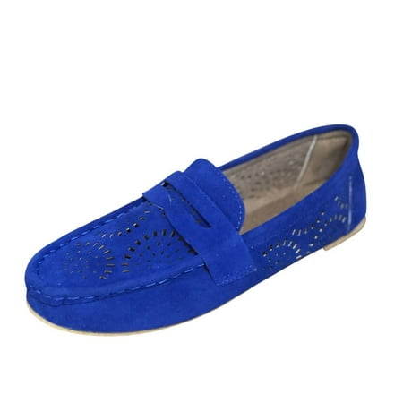 

GWAABD Women Shoes Flats Casual On Slip Flat Out Women s Fashion Shoes Perforated Ladies Hollow Loafers Women s casual shoes