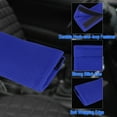 thumbnail image 3 of Unique Bargains 2 Pcs Blue Universal Seat Belt Cover Shoulder Pad Strap Protector for Car SUV Truck, 3 of 4