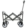 thumbnail image 5 of GDF Studio Minimeetall Collapsible Utility Wagon, Dual-Layer Expandable Storage Cart with 360° Wheels, Black, 5 of 11