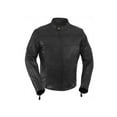 thumbnail image 4 of True Element Men's Vented Scooter Style Jacket with Night Visibility Reflectors (Black, Small), 4 of 4