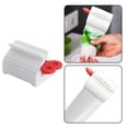 thumbnail image 2 of Clips de plástico para limpiador facial, exprimidor de pasta de dientes para cosméticos de tinte para el cabello (rojo), 2 of 6