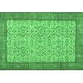 thumbnail image 1 of Ahgly Company Indoor Rectangle Persian Emerald Green Traditional Area Rugs, 3' x 5', 1 of 4