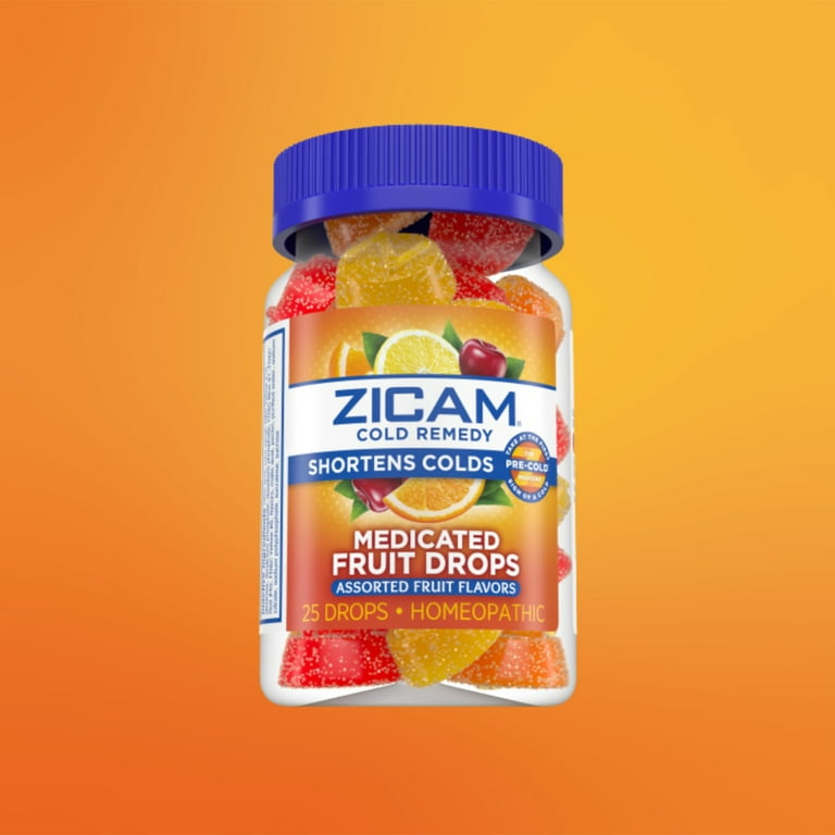 あめ Cold Remedy Medicated Fruit Drops Ultimate Orange – Zicam.com