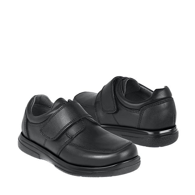 ZAPATOS ESCOLARES STYLO NIÑO 256101 PIEL NEGRO 18-21