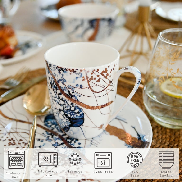 Microwave Oven Bone China Microwave Dishwasher Safe KOKEN