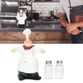 thumbnail image 4 of Statue de Chef Ensemble de Salière, Statue Adorable Pots à Épices en Résine Peints à la Main pour la Maison, 4 of 7