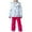 Hot Pink, variant on Toddler Snow Suit Children's Ski Suit Windproof Waterproof Warm Thermal Insulated Winter Snowsuit Lightweight Kids Clothes Boys Girls Athletic Snow Pants with Pockets Casual Comfortable 4-16 Years