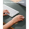 thumbnail image 5 of Leather Desk Mat - Non-Slip PU Desk Pad for Office and Home - Desk Organization and Accessories - Ideal for Large Mouse Pad and Desk Mats on Top of Desks (35.4" x 15.8", Dark Green), 5 of 8