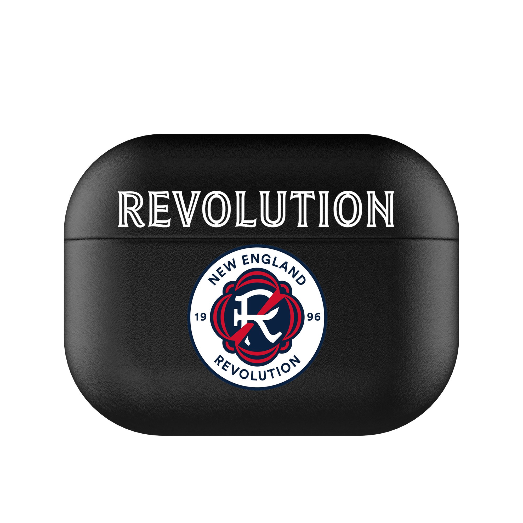 Black New England Revolution Insignia AirPods Case Cover