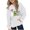 White, variant on Nmnitkp Girls Sweatshirt Comfortable Boys Sweatshirts Casual Long Sleeve Hoodies Cute Oversized Fleece Pocket Sweatshirt Tops Black,4 Years