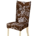 thumbnail image 1 of Protector de asiento de silla de taburete de hotel floral elástico combinado extraíble para todas las estaciones Eigraketly JJ16126-04, 1 of 6