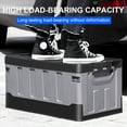 thumbnail image 4 of golytefs 60L Car Trunk Storage Box with Lid & Handles Large Capacity Folding Storage Case, 4 of 9