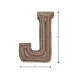 thumbnail image 2 of Handmade Eco-Friendly Wall Décor "J" Alphabet Letter Block, 2 of 3