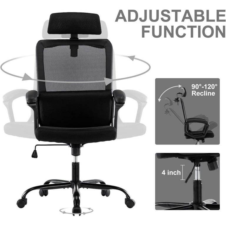 Smugdesk Ergonomic High Back Adjustable Office Chair-BLUE – SmugDesk