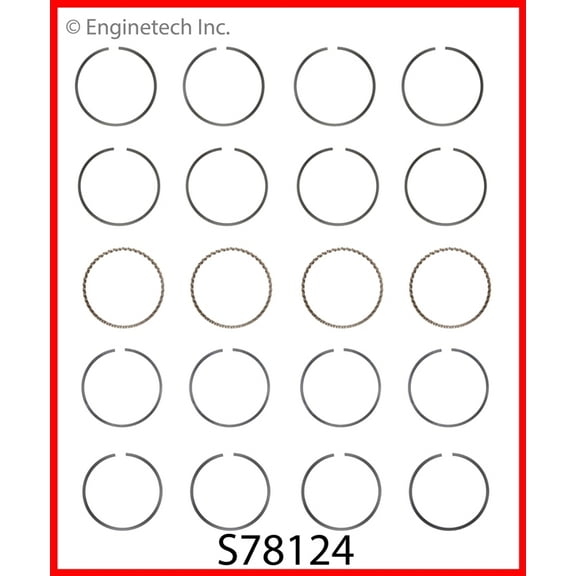RINGS MAZDA 1.6L 1597 DOH