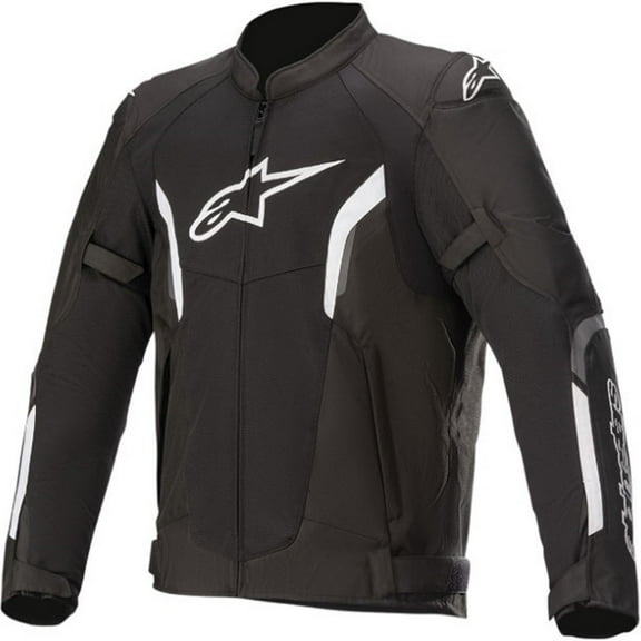 Alpinestars AST Air v2 Men's Street Motorcycle Jackets - Black/White / Small