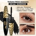 thumbnail image 7 of SDOHIG Brown Double Effect Mascara, Volumizing and Lengthening, Natural Brown Tint for Soft Definition, Smudge-Proof, Long-Lasting, Model 102, 7 of 7