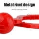 thumbnail image 4 of Niños Cute Duck Snowball Maker Snow Ball Juguetes Juegos Para Exteriores Interior Winter Snowball Fight Maker Double Ball Clip Tool matsuzay FN006423-00, 4 of 6