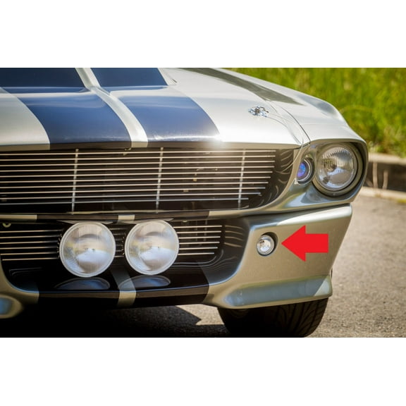 BlingLights Brand Lower  LED Halo Fog Lights for Ford Mustang Eleanor Shelby Fastback