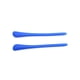 thumbnail image 1 of Qarigey 2 pares de soportes para piernas, cubiertas de pie universales antideslizantes de repuesto, cómodos accesorios de silicona para anteojos, Cadenas y cordones para anteojos Azul Qarigey AP012437-05, 1 of 6