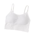 thumbnail image 1 of Qarigey Sujetador sin mangas para mujer, lencería Sexy, ropa interior cómoda sin costuras, correa de Bralette, almohadilla delgada, informal, Type3 NO3, 1 of 6