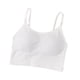thumbnail image 5 of Minnieouse Señora Tank Crop Top Bra Lencería sexy Transpirable Cómoda Ropa interior sin costuras Bralette Color sólido Deportes finos Blanco 2Conjunto, 5 of 6
