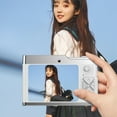 thumbnail image 4 of Fnyoxu 64MP Digital Camera with HD 4K Video, Dual Lens Selfie-Recording Camcorder, 2.45'' LCD Screen, 8X Zoom, Night Shot Flash, Electronic Stabilization, OTG Transfer, Portable for Beginners, 4 of 8
